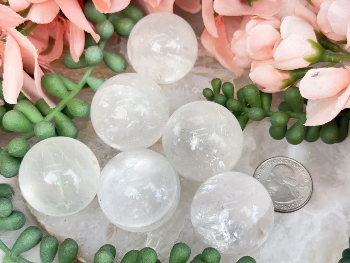 Optical Calcite Spheres