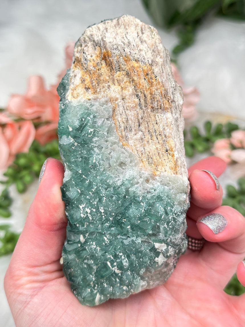 UV Madagascar Green Fluorite