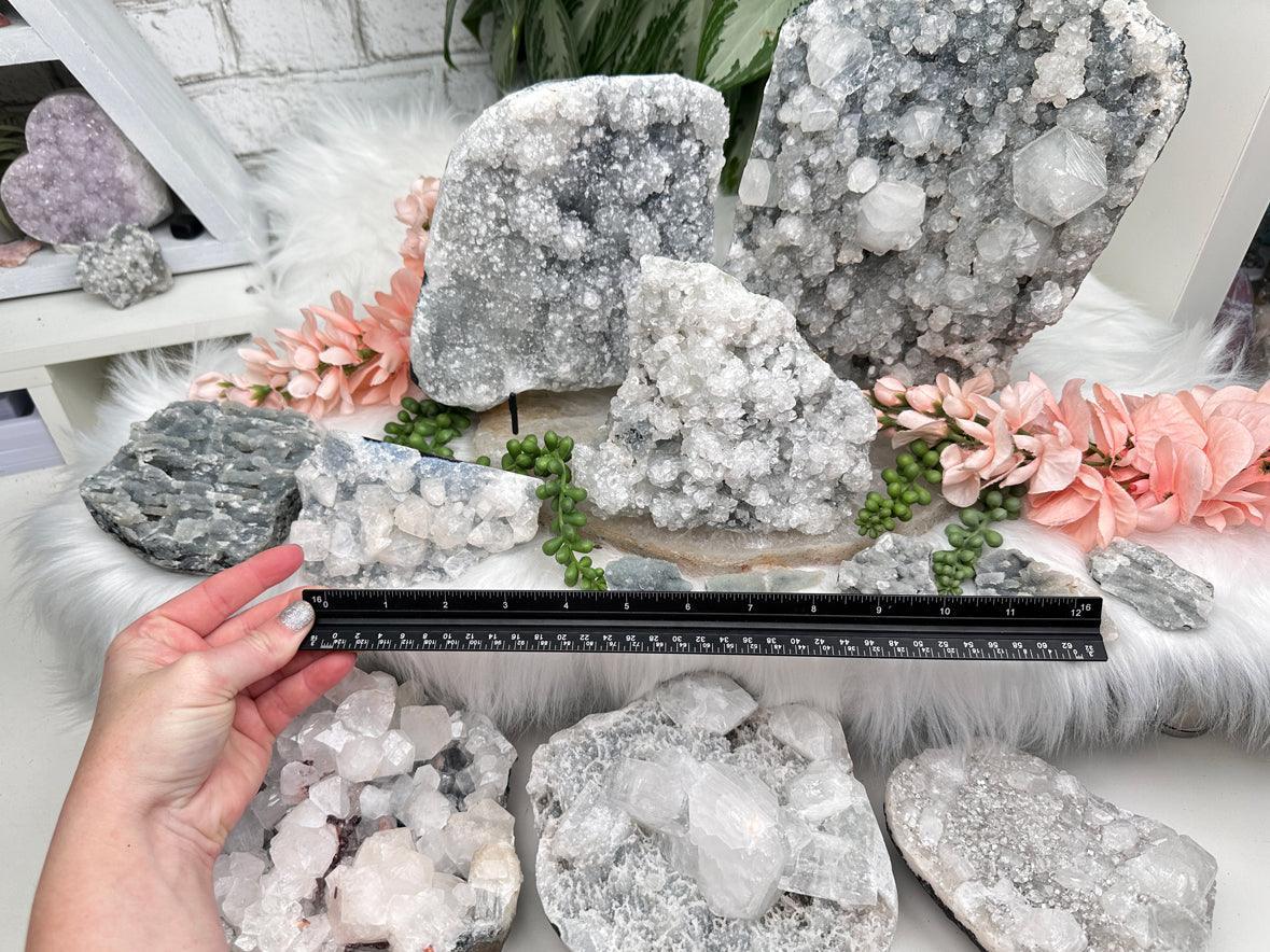 Gray Apophyllite & Chalcedony