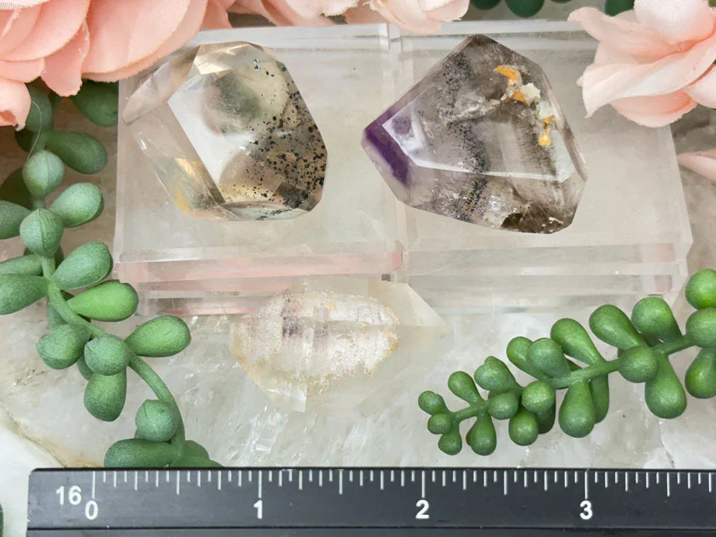 Included Geometric Quartz & Amethyst