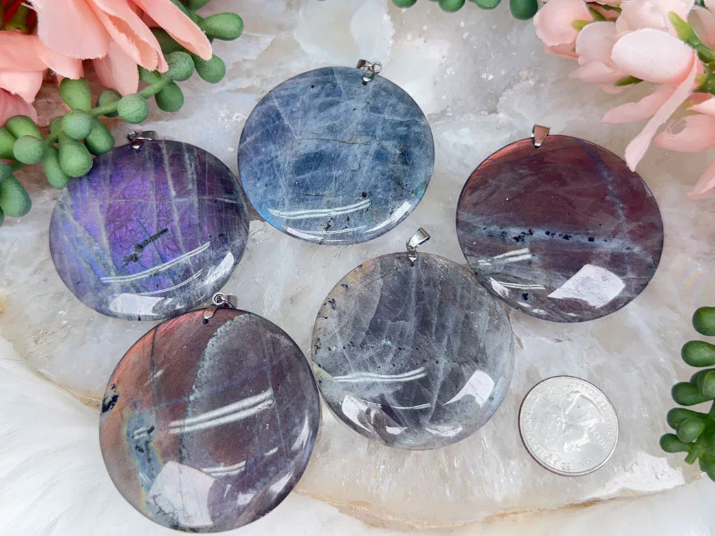 Labradorite Pendants