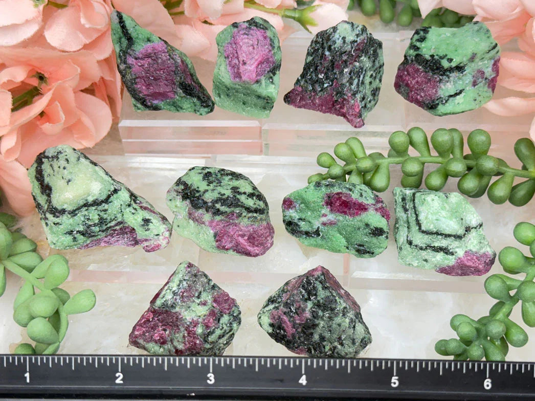 Raw Ruby Zoisite