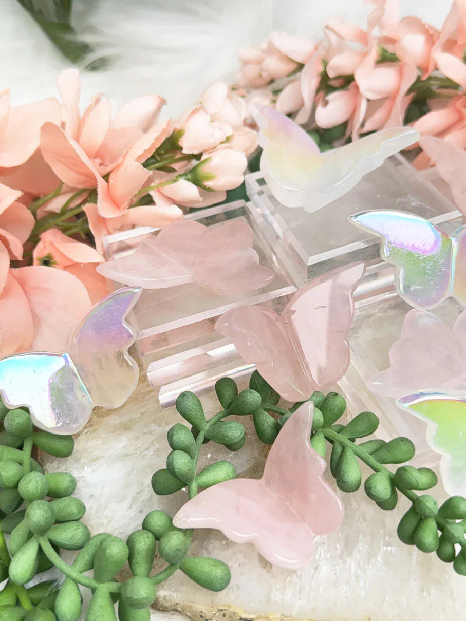 cute-rose-quartz-aura-butterfly-crystals