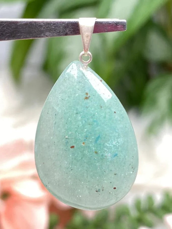 Teal Aventurine Pendants