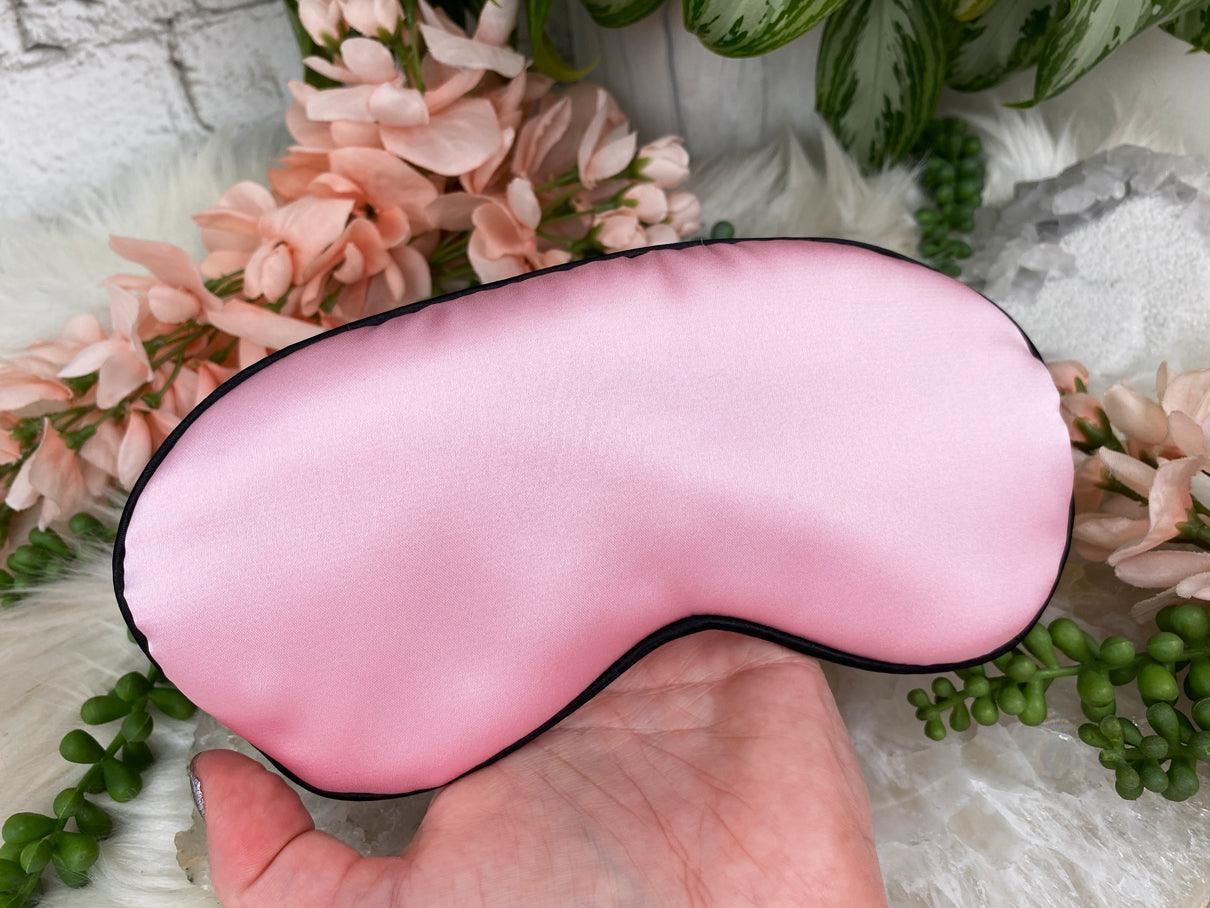 Pink-Satin-Sleeping-Mask