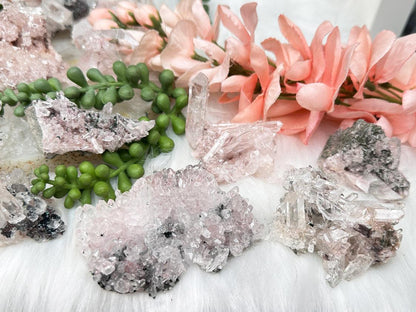 Pink Green Colombian Quartz