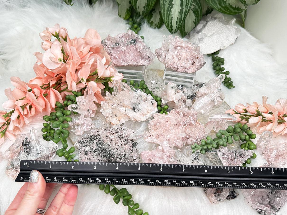 Pink Green Colombian Quartz