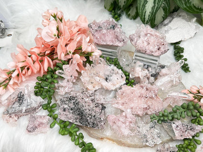 Pink Green Colombian Quartz