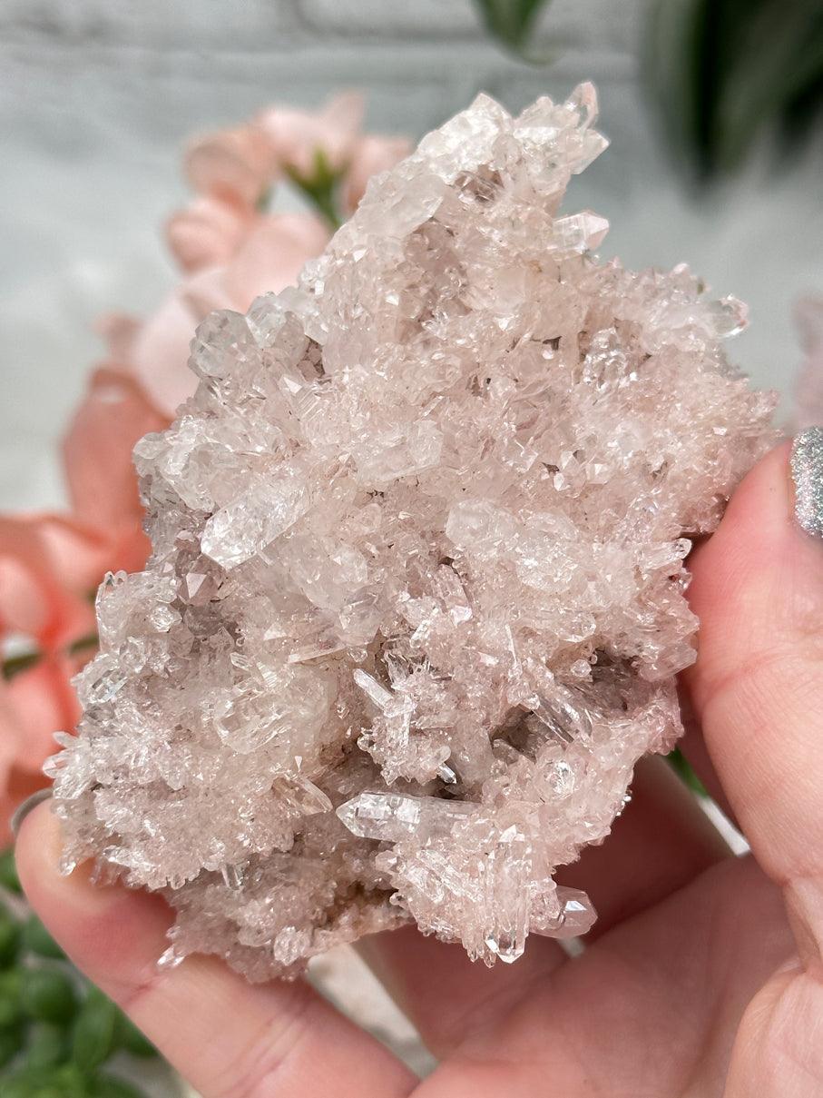 Pink Green Colombian Quartz