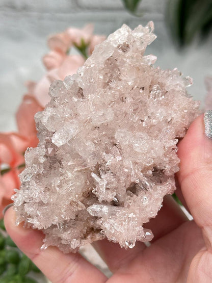 Pink Green Colombian Quartz