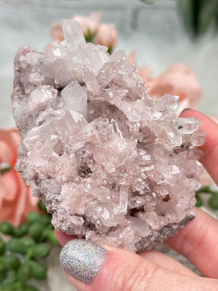 Pink Green Colombian Quartz