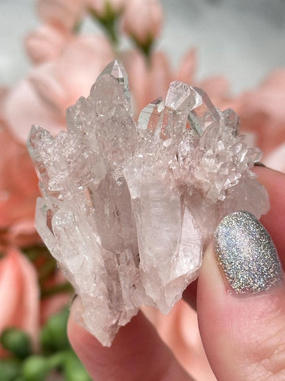 Pink Green Colombian Quartz