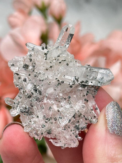 Pink Green Colombian Quartz