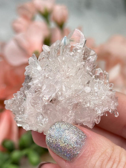 Pink Green Colombian Quartz