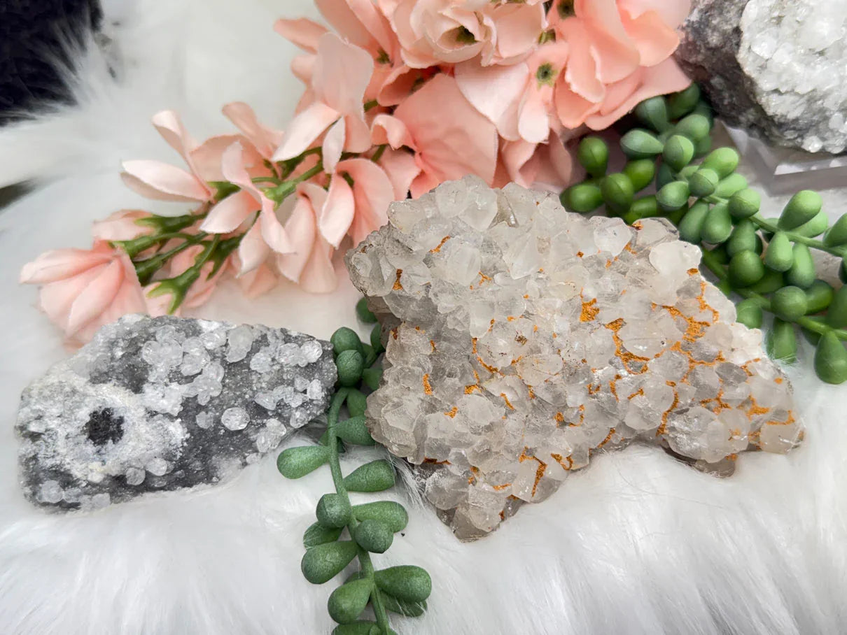 gray-sparkle-calcite-clusters-mexico