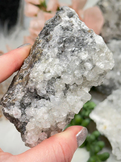Sparkle Gray Calcite Crystals