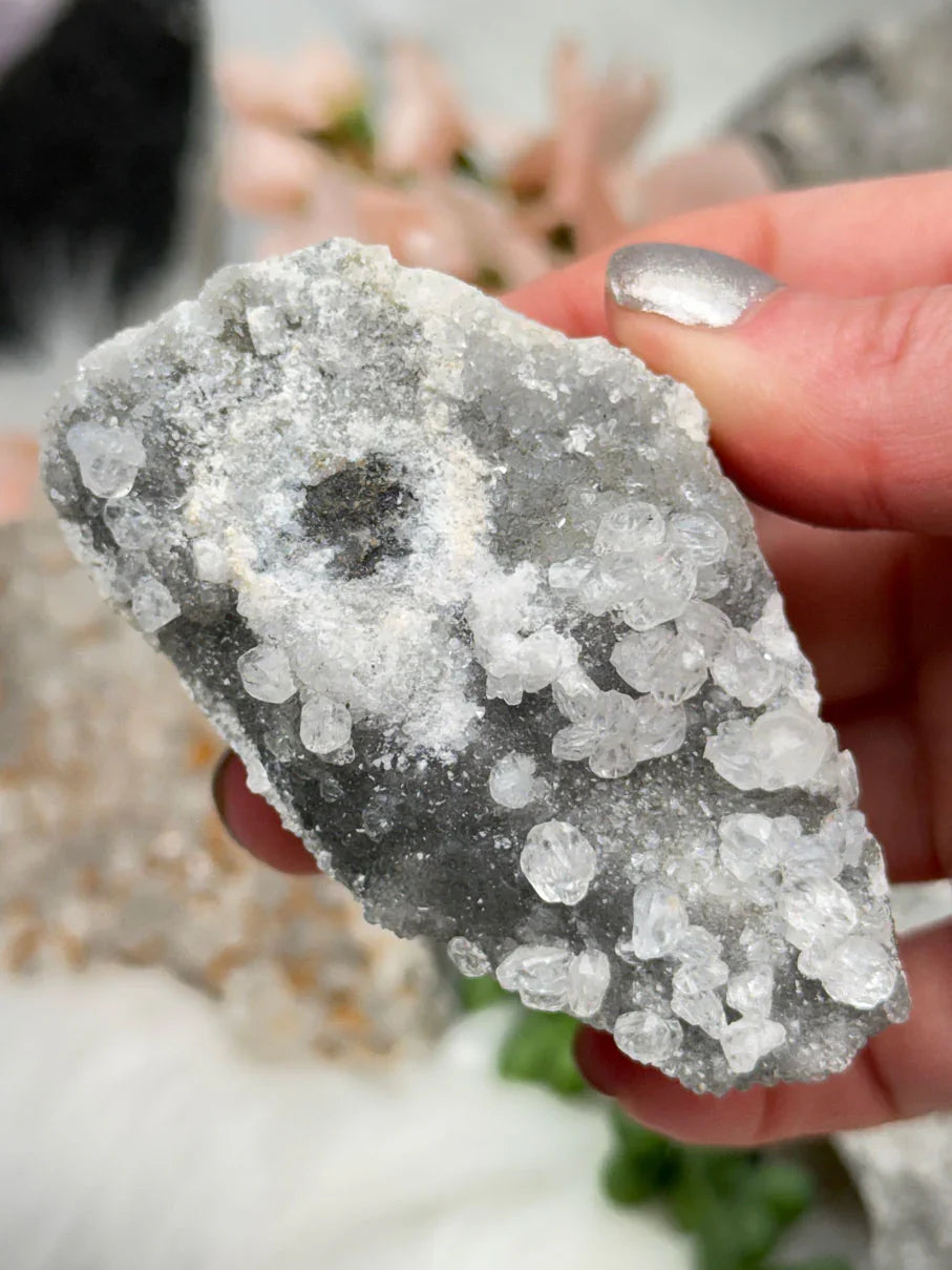 Sparkle Gray Calcite Crystals
