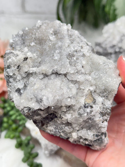 Sparkle Gray Calcite Crystals