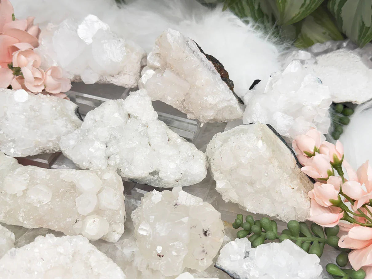 Small Apophyllite Clusters