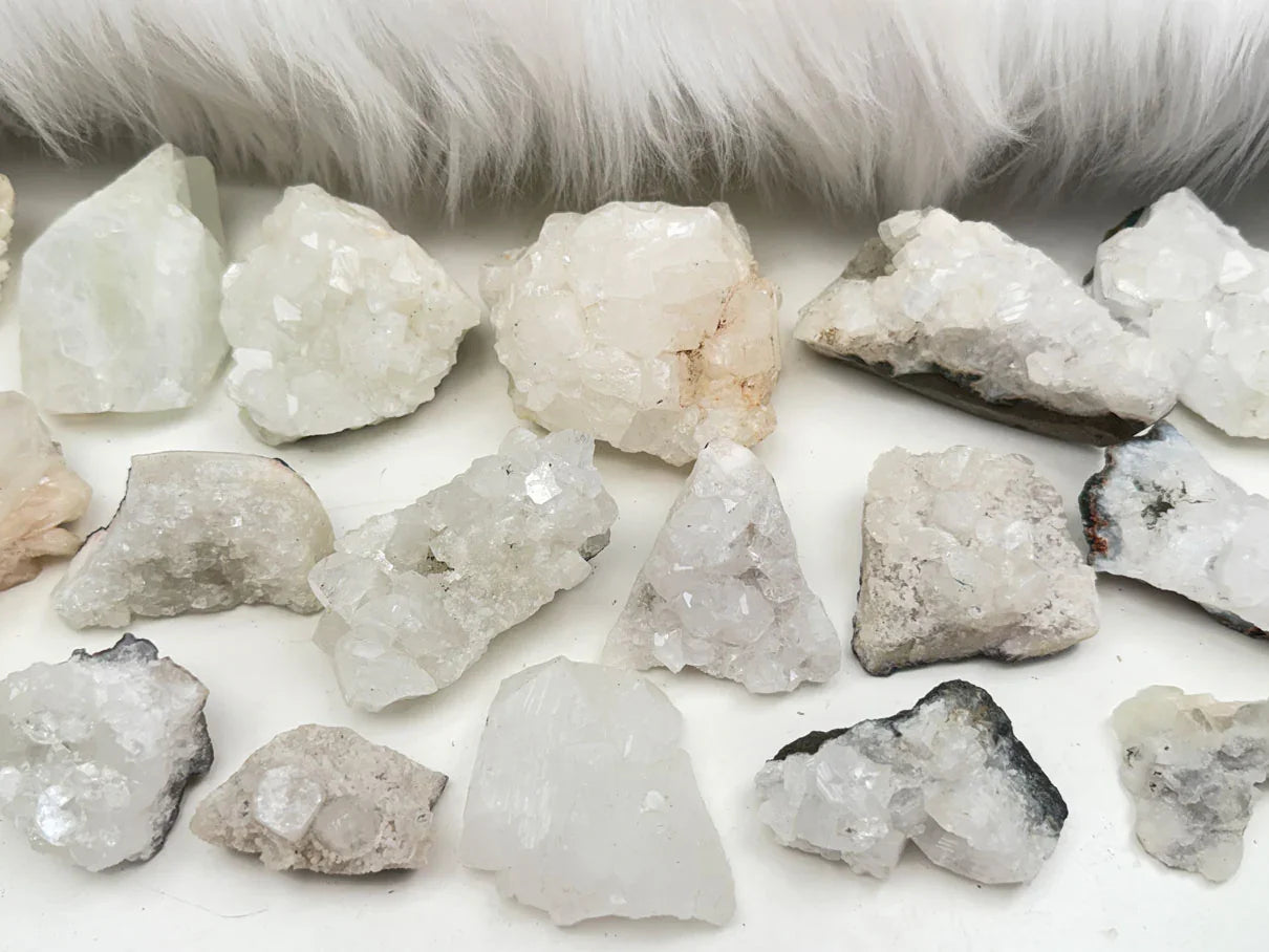 Small Apophyllite Clusters