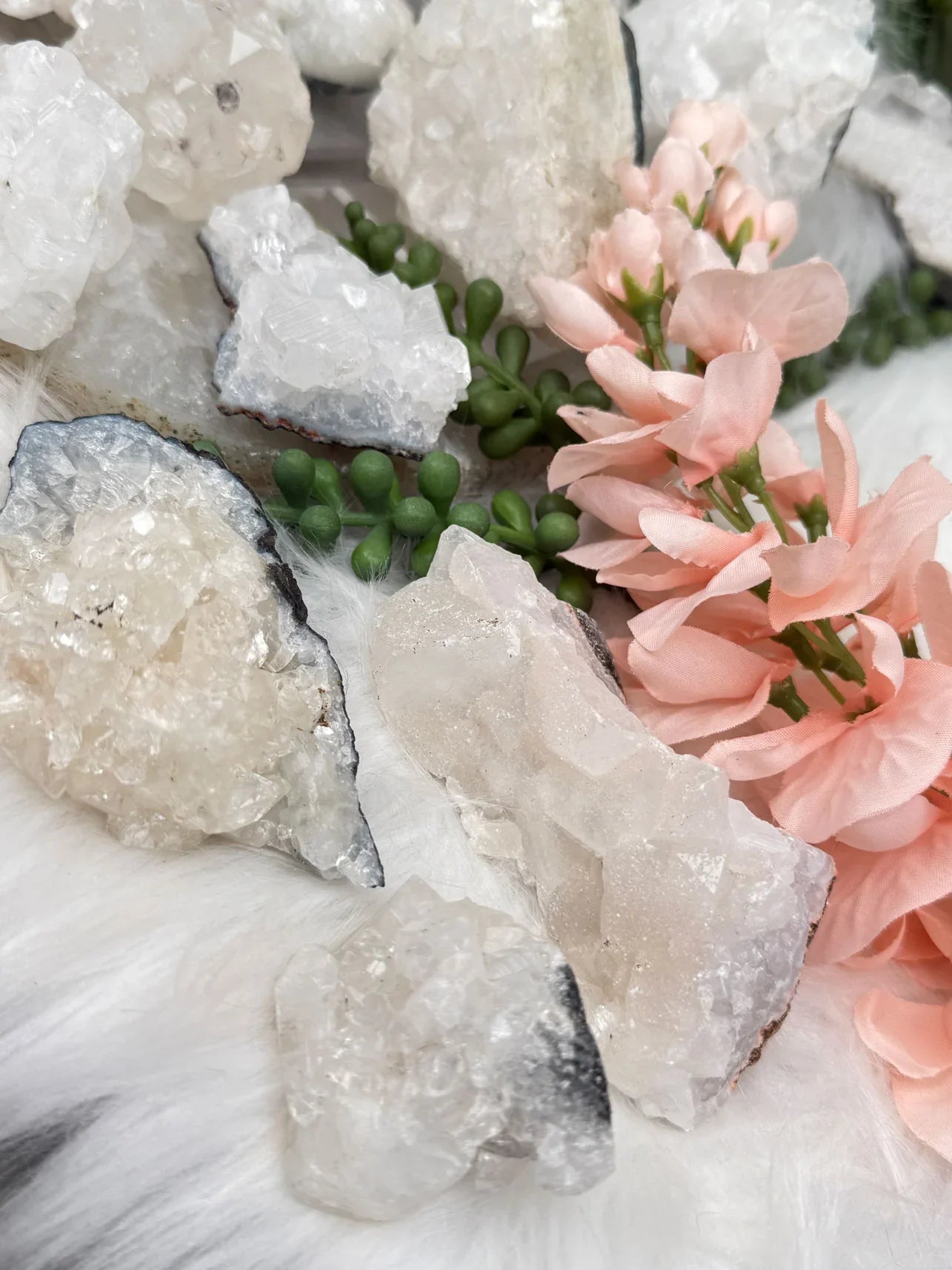 Small Apophyllite Clusters