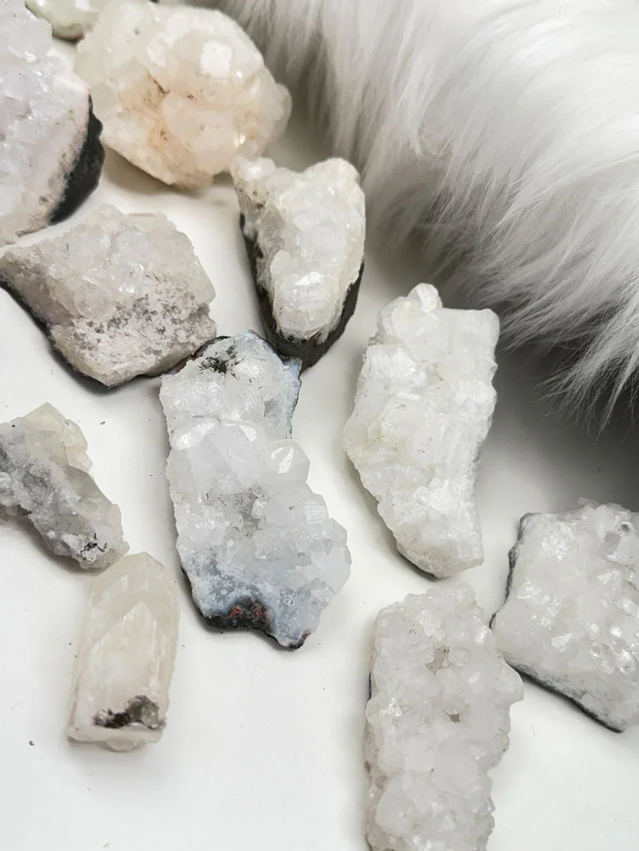 Small Apophyllite Clusters