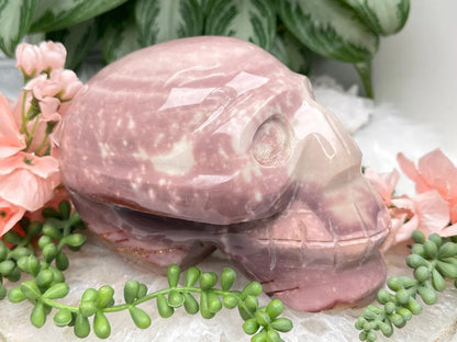 pink-purple-polychrome-jasper-skull