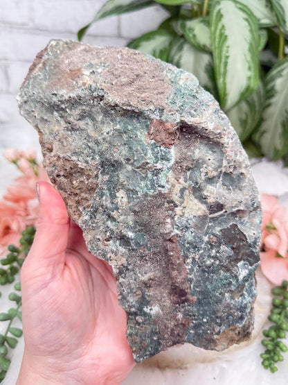 Druzy White Quartz Cluster