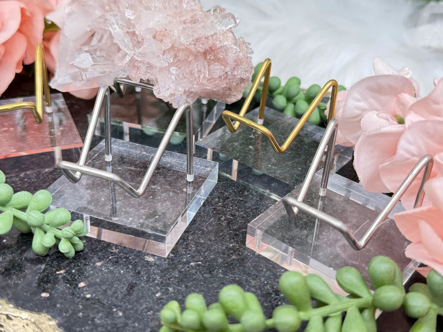 Acrylic Metal Specimen Stand