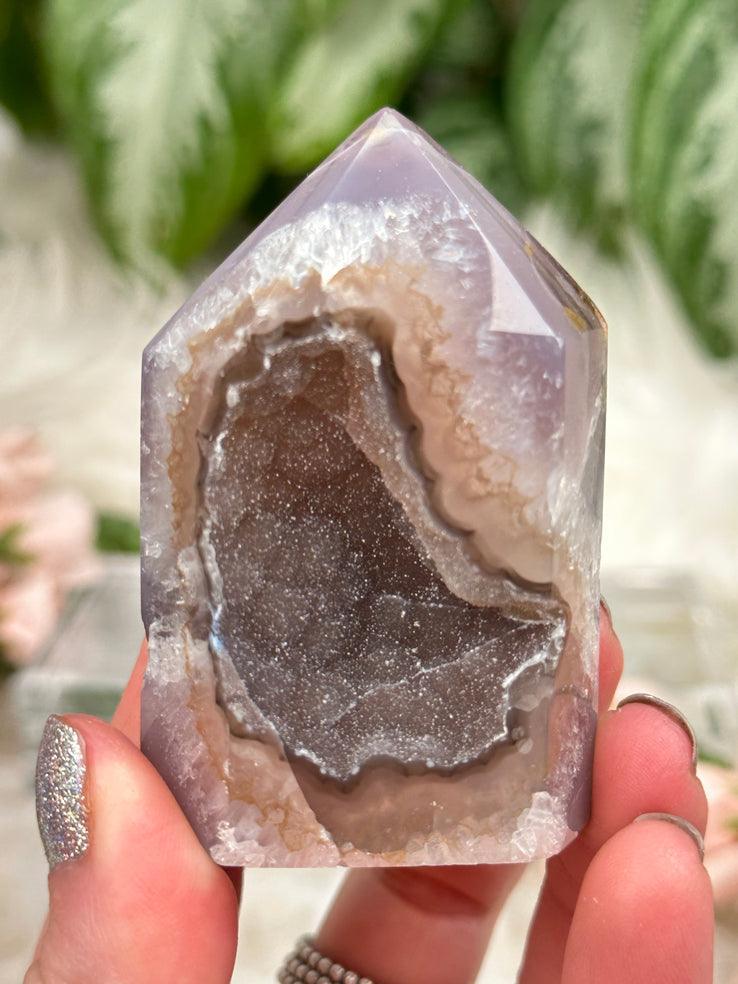 Agate Crystal Points