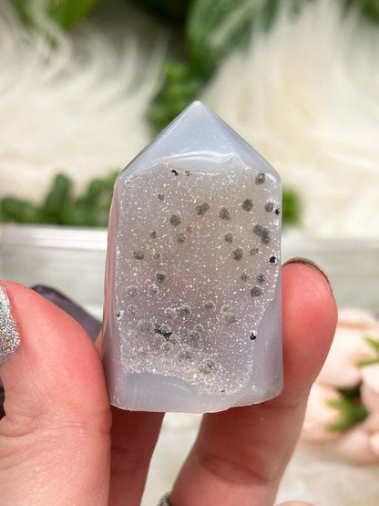 Agate Crystal Points