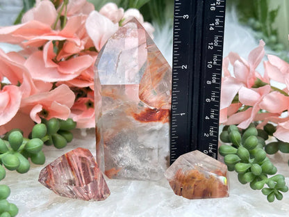 Red Amphibole Quartz