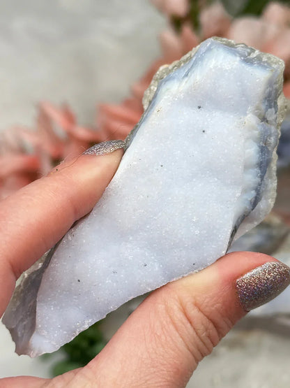 Blue Holly Agate Clusters