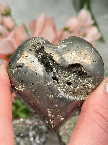Peruvian Pyrite Hearts