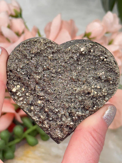 Peruvian Pyrite Hearts