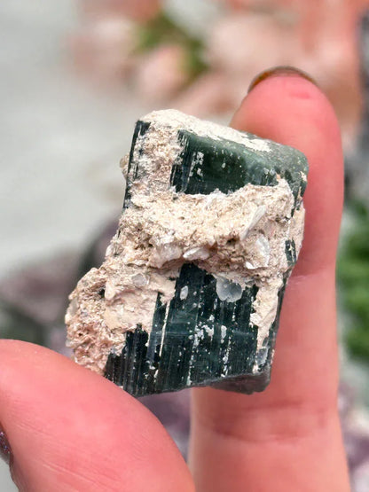Raw Lepidolite & Tourmaline