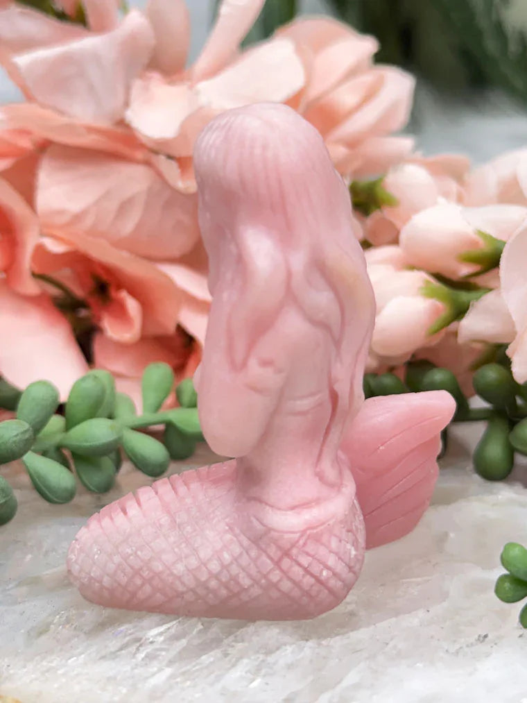 Pink Opal Mermaid