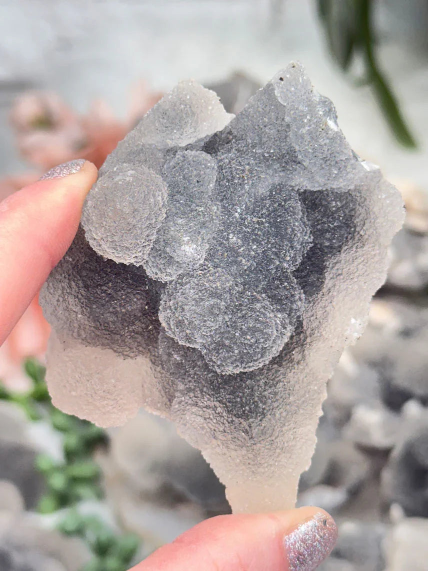 indian-gray-chalcedony-stalactite-cluster