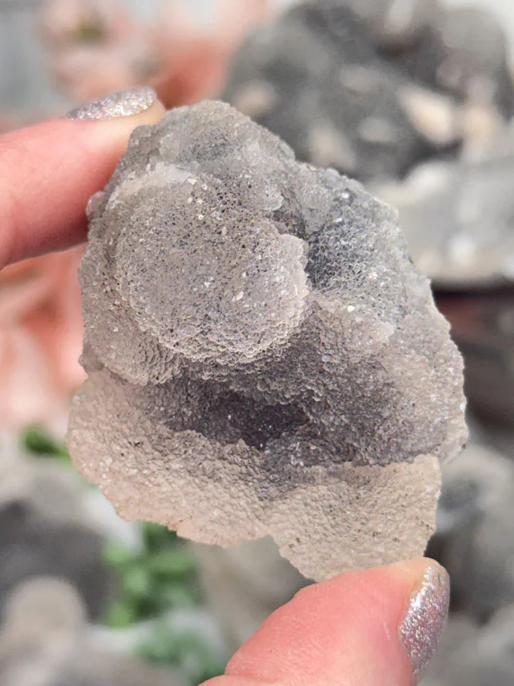 indian-gray-chalcedony-stalactite-cluster