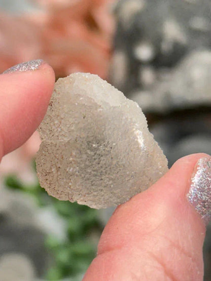 Gray Chalcedony Crystals