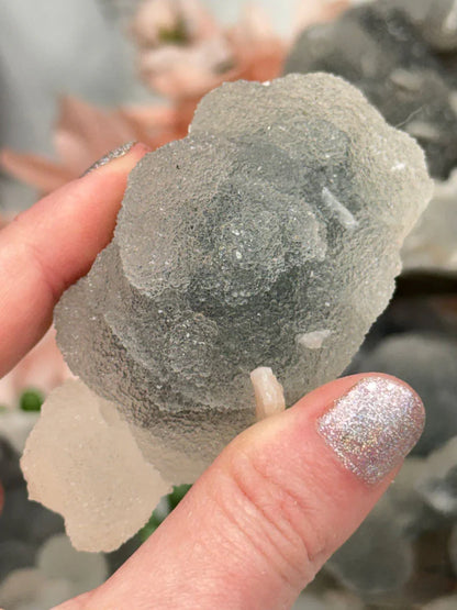 Gray Chalcedony Crystals