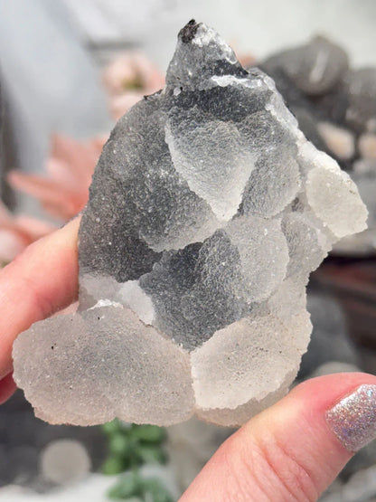 Gray Chalcedony Crystals
