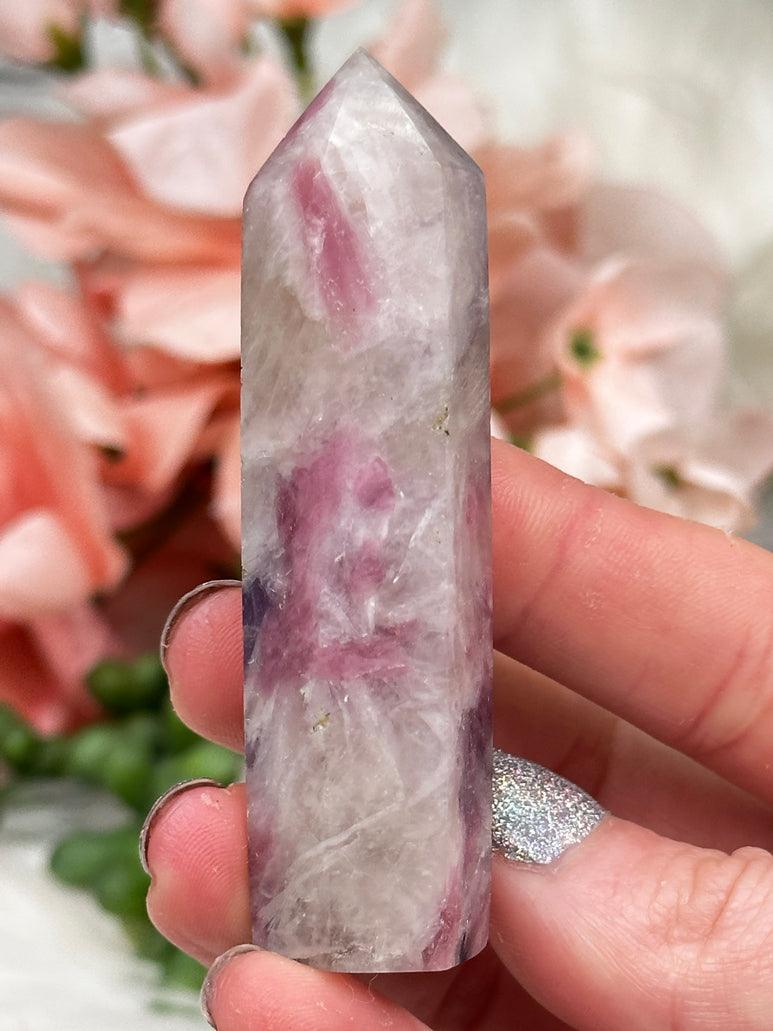 pink-tourmline-lepidolite-unicorn-stone