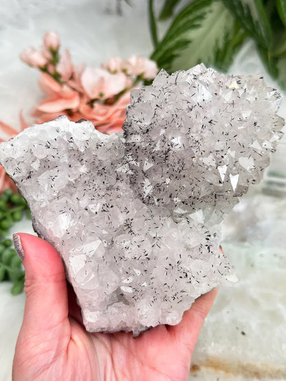 Morocco Goethite Quartz Clusters