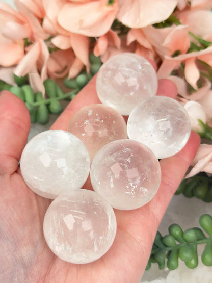 Optical Calcite Spheres