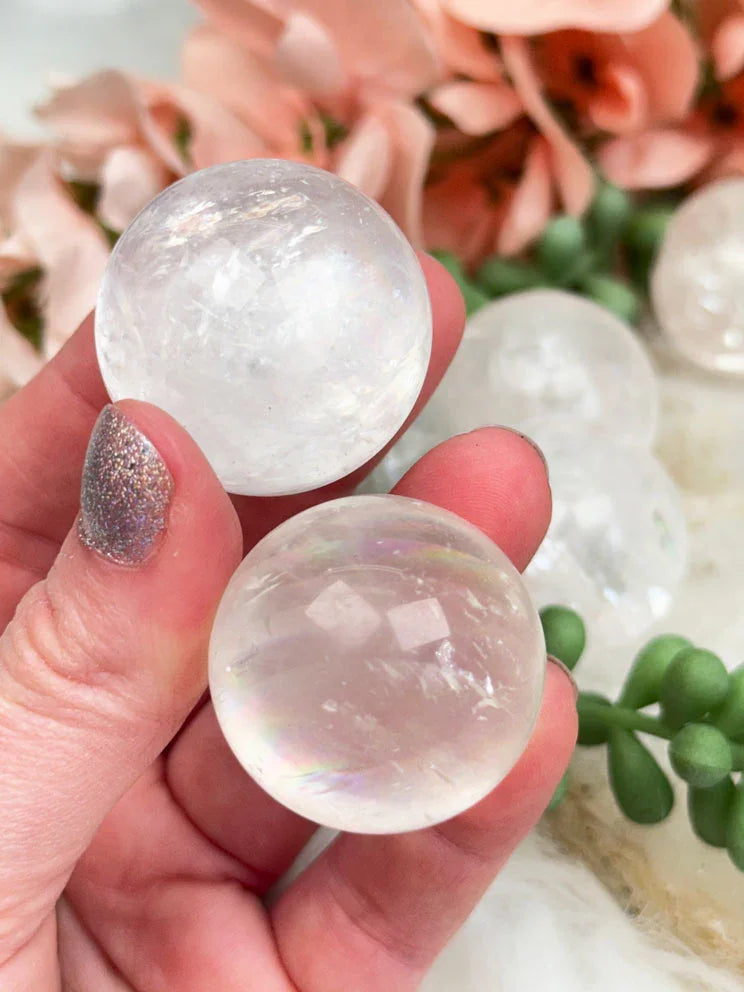 Optical Calcite Spheres