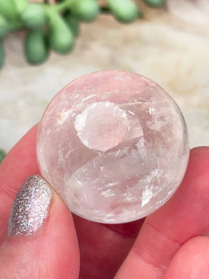 Optical Calcite Spheres