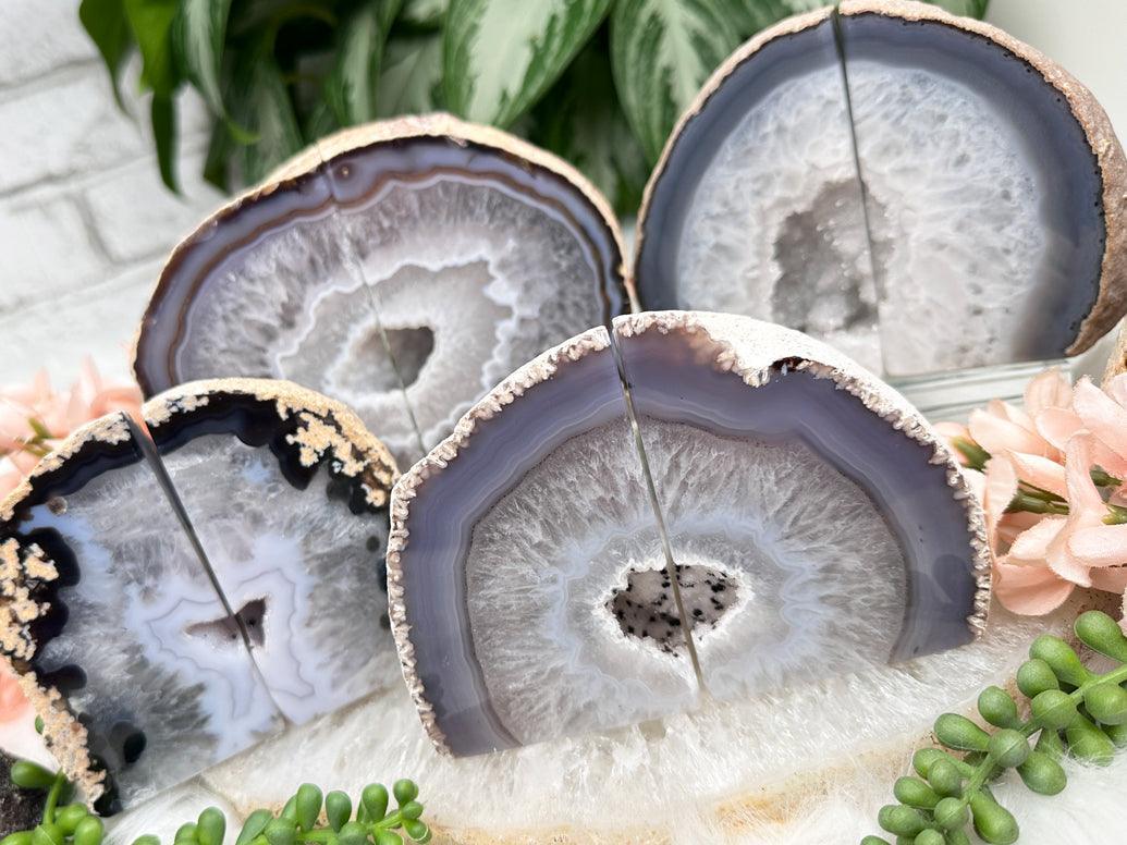 druzy-agate-bookend-set