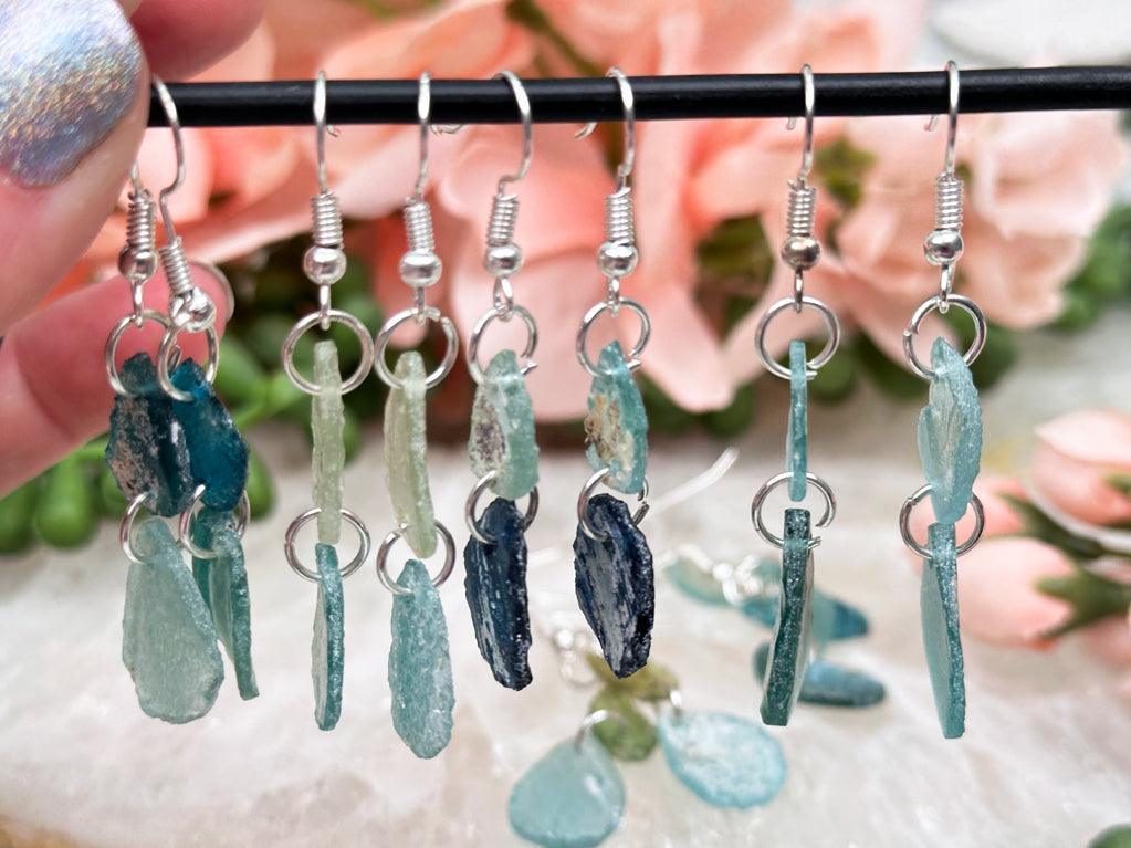 roman-glass-pendant-earrings