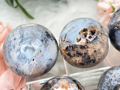 gold-rutile-in-chalcedony-agate-sphere